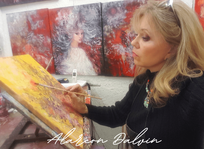 artiste peintre contemporain Danielle Alarcon Dalvin