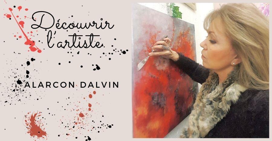 Artiste peintre contemporaine internationale Alarcon Dalvin