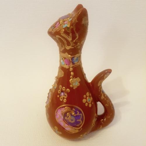 sculpture chat moderne statue chat design unique