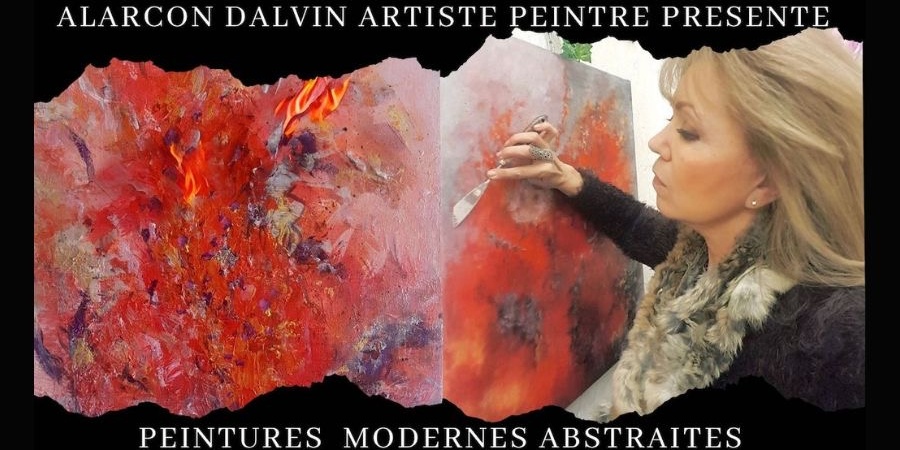 Peinture moderne abstraite intuitive par un artiste peintre, idéale pour une décoration murale contemporaine Peinture moderne abstraite intuitive tableau d'artiste peintre une sélection de tableaux en vidéo YouTube