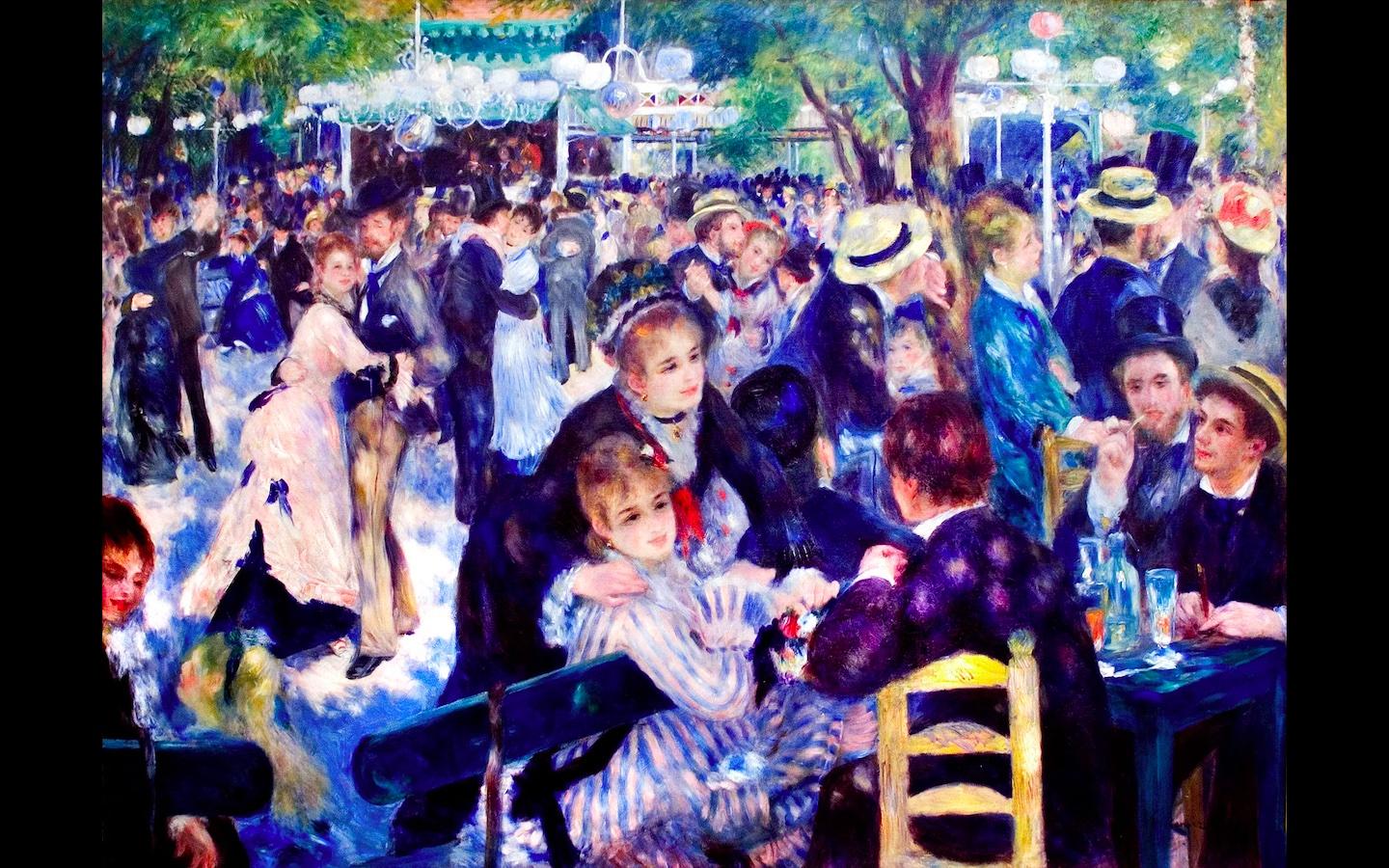 Bal du moulin de la Galette (1876) Renoir