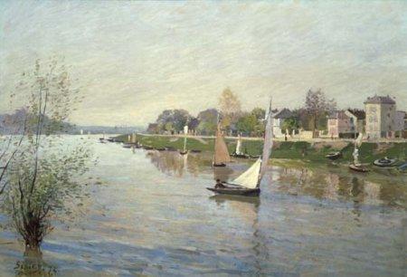 Alfred Sisley La Seine à Argenteuil (1872)La Seine à Argenteuil (1872) 