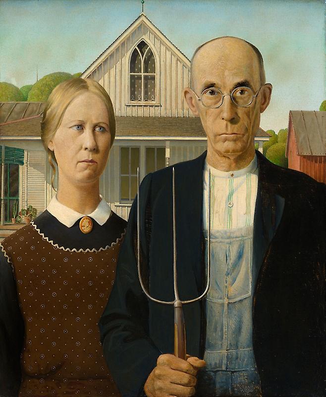 American Gothic - Grant Wood