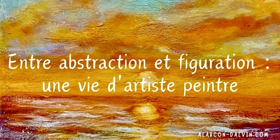 Entre abstraction et figuration : une vie d'artiste peintre