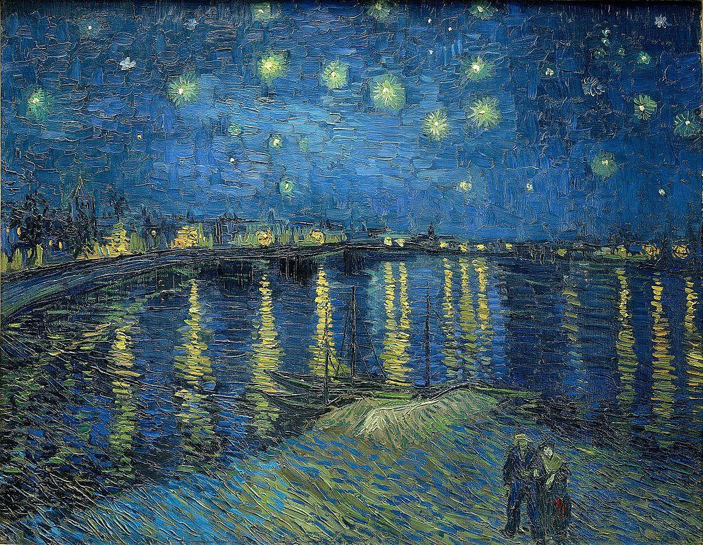 Oeuvre d'art célèbre La Nuit étoilée Vincent van Gogh