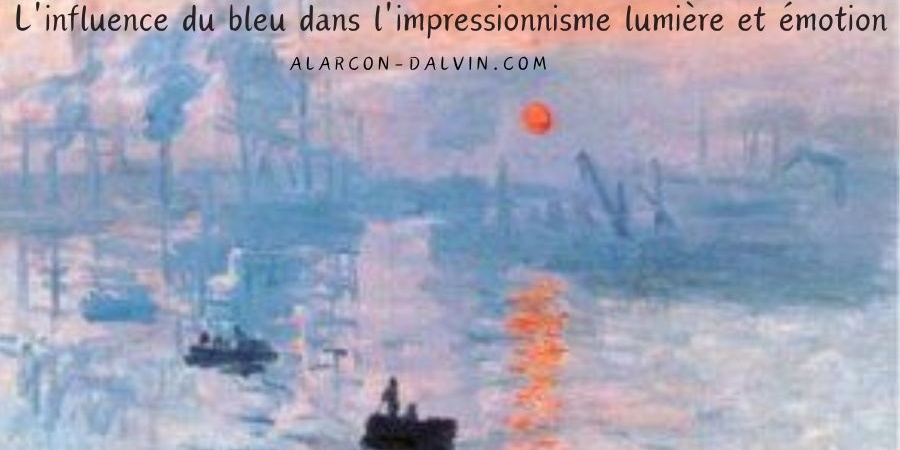 L'influence du bleu dans l'impressionnisme lumière et émotion Explorez comment le bleu a transformé l'art impressionnisme en capturant la lumière, l'émotion, et l'atmosphère dans des oeuvres emblématiques du mouvement Le bleu a  été une couleur essentielle pour de nombreux peintres impressionnistes, Je vous expliquerai aussi comment, en tant qu'artiste peintre,  l'héritage des impressionnistes a façonné mes tableaux.
