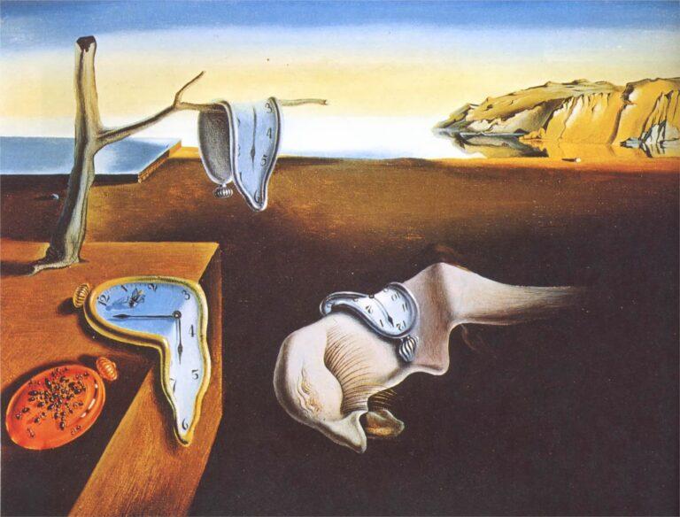 La Persistance de la Mémoire par Salvador Dalí