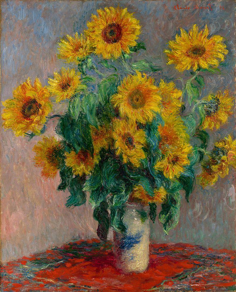 Claude Monet Les Tournesols