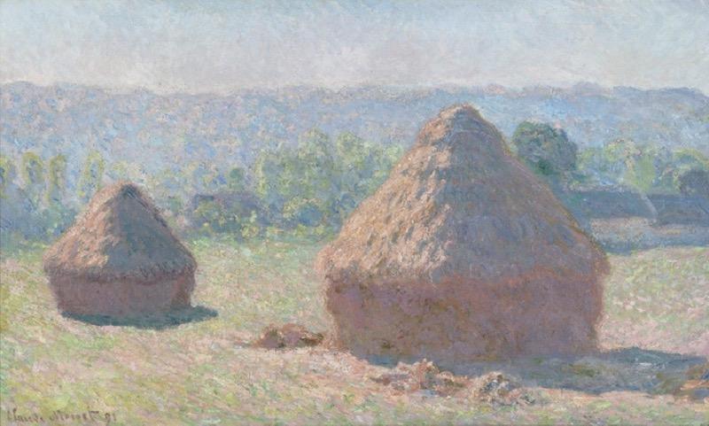 Meules, fin de l'été1891 MONET 