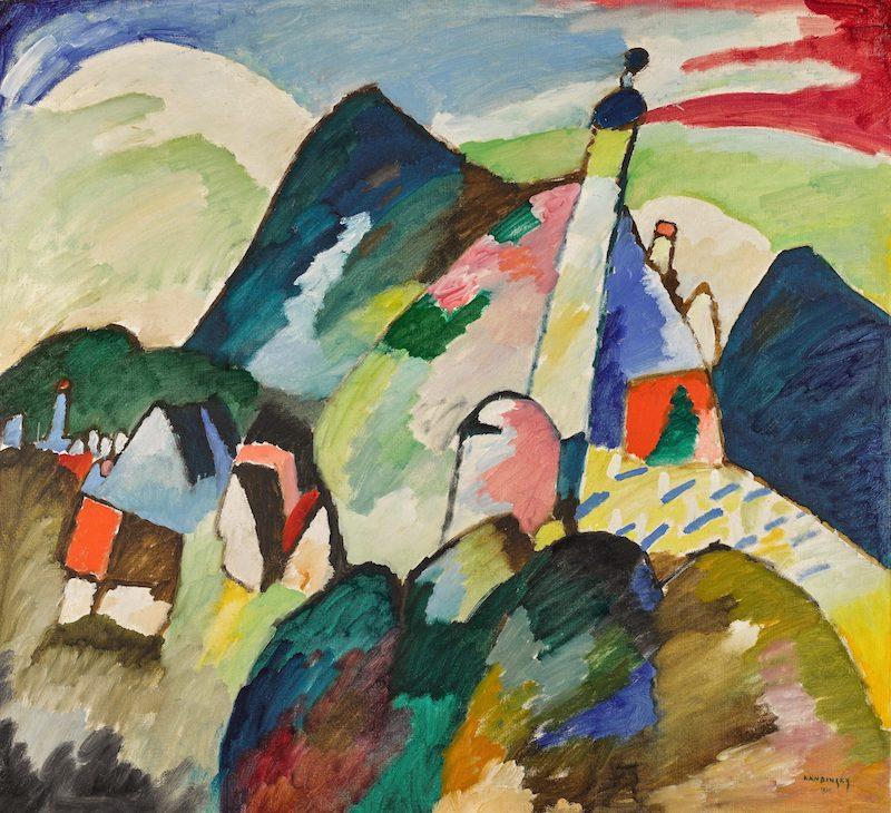 Kandinsky-Murnau-mit-Kirche-II