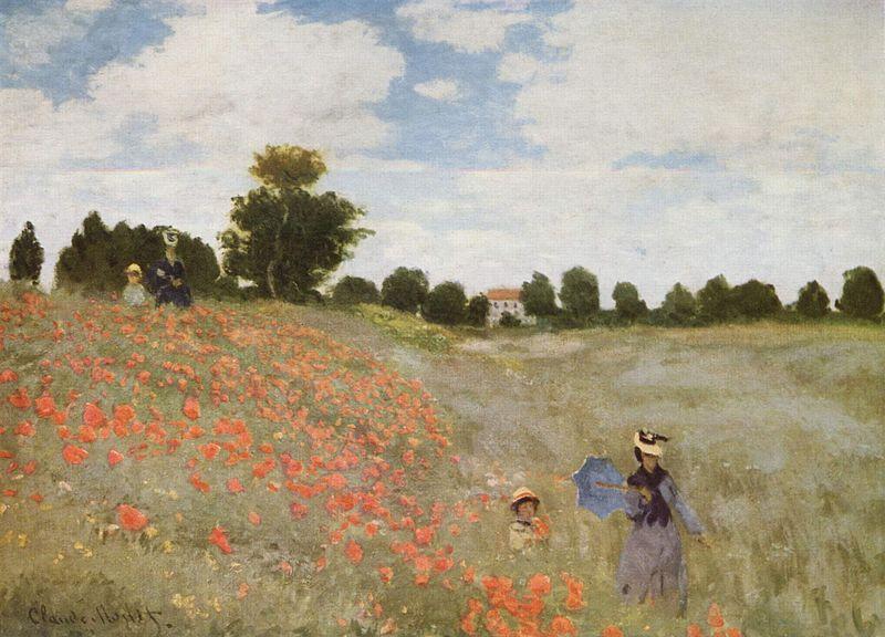 Les Coquelicots (1873)Musée : Musée d'Orsay, Paris