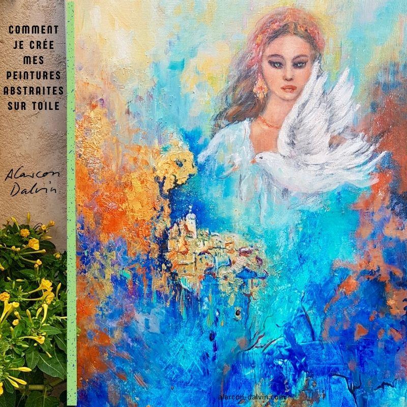 comment je crée des peintures abstraites sur toile Mes peintures abstraites sur toile: découvrez mon processus créatif du début à la fin : mes techniques,  couleurs , source d'inspiration, émotions. Je vous révèle les étapes de l'art de la création  