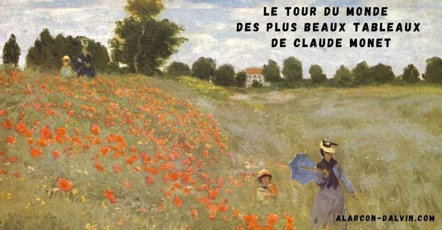 Le tour du monde des plus beaux tableaux connus de Claude Monet de paris aux musées de New York je vous invite à découvrir les plus célèbres peintures du maître de l'impressionnisme le voyage s'arrêtera à Giverny avec une visite virtuelle de la maison et du jardin de Monet