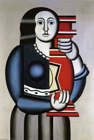 tableau de Fernand léger artiste peintre célèbre qui a marque Saint Paul de Vence présent a la colombe d or