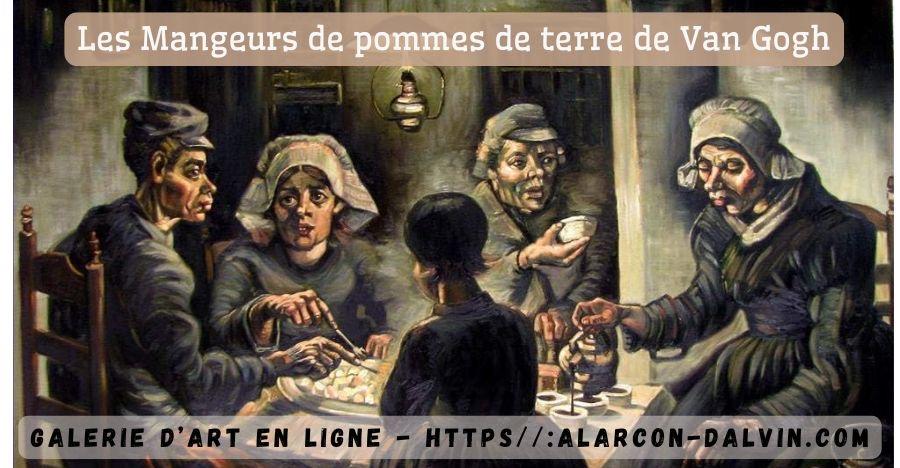 Les Mangeurs de pommes de terre peint en 1885 est le premier chef d'oeuvre de Van Gogh. Ce tableau nous plonge dans l'intimité d'une famille paysanne des Pays Bas ... Découvrez dans ces articles l analyse, la description, la symbolique sociale de ce tableau et les influences des peintres et courants