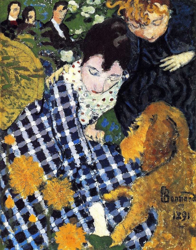 pierre bonnard est un peintre attire par le sud de la France qui a marqué la région Saint Paul de Vence et les environs musée au Cannet 