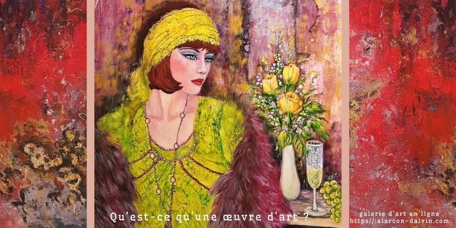 Qu’est-ce qu’une œuvre d’art ? Une œuvre d’art ou un objet d'art est une création artistique réalisée par un artiste dans un but esthétique, expressif ou symbolique.  