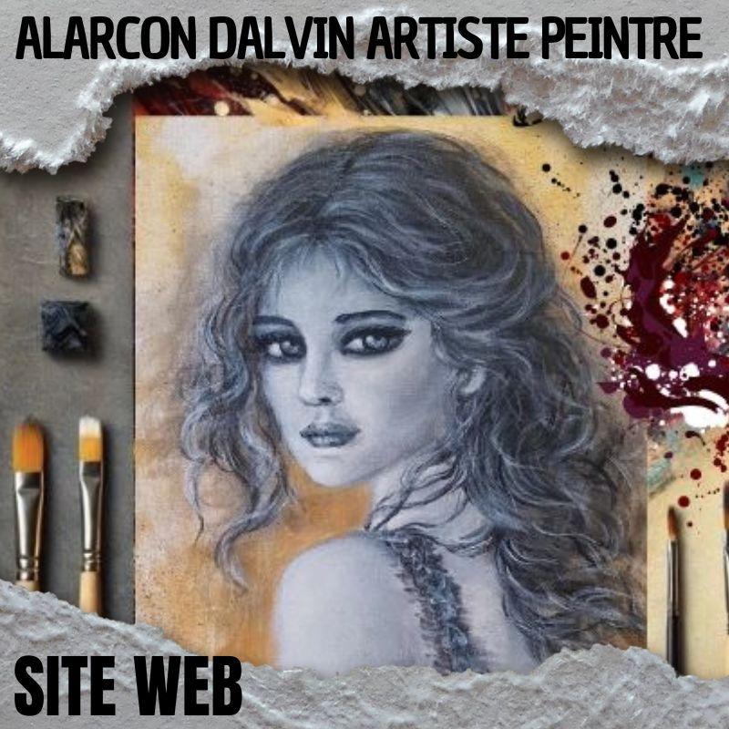 découvrir le site web de l'artiste peintre contemporain Alarcon Dalvin et sa galerie d'art de vente en ligne