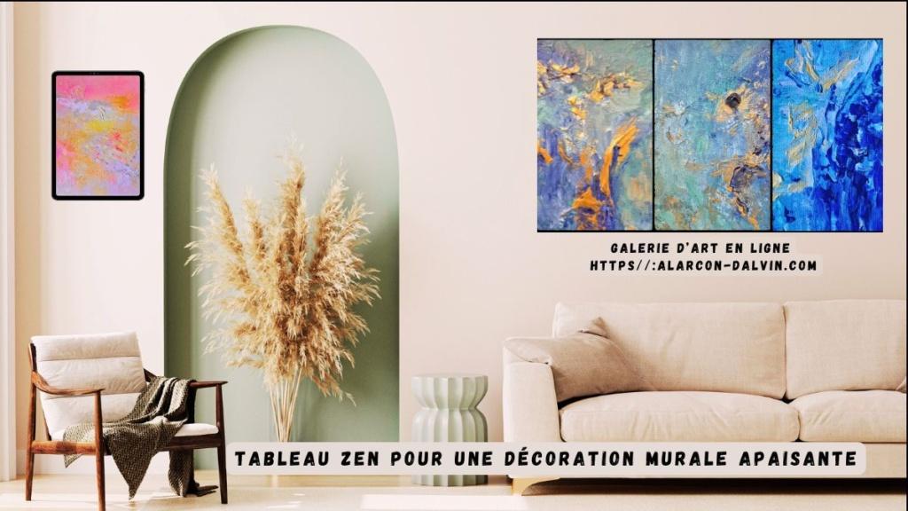 Décoration murale zen : conseils et tableaux abstraits apaisants