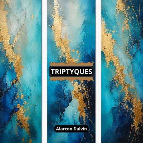 Tableau triptyque abstrait | Alarcon Dalvin