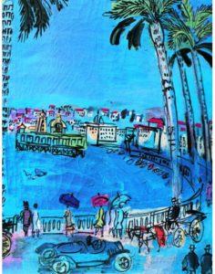 peinture de Raoul Duffy de la promenade des anglais a nice