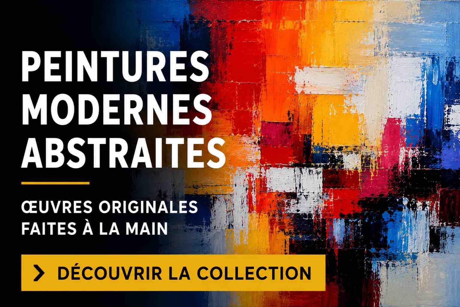 Peintures modernes abstraites originales peintes à la main par l'artiste Alarcon Dalvin