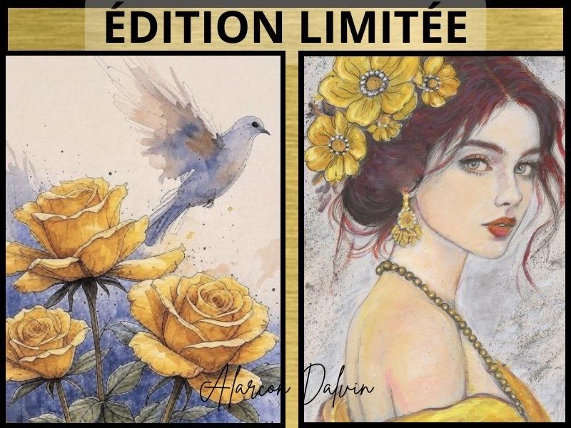 n reproduction de tableaux contemporains par Alarcon Dalvin – collection édition limitée – tirage d’art pour collection ou décoration intérieure.